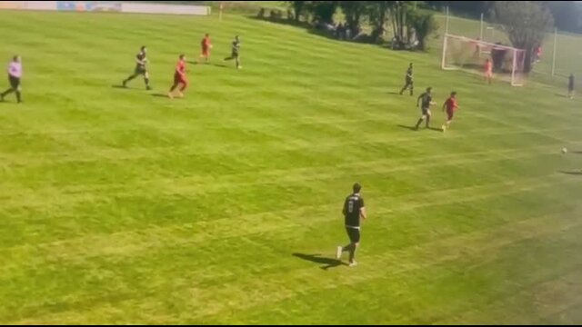 1:1 Ausgleich in den Winkel durch Jakob Miller in der 88. Minute