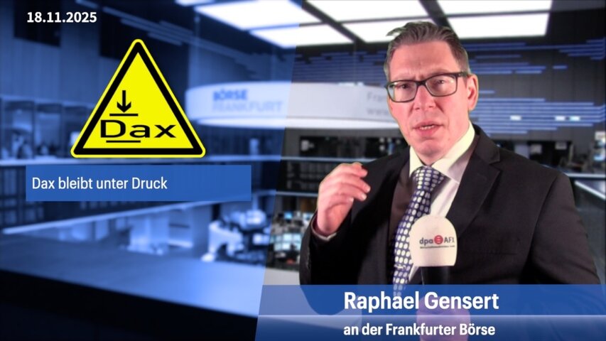 Dax fällt weiter, Kapitalmarttag von Rheinmetall kommt gut an