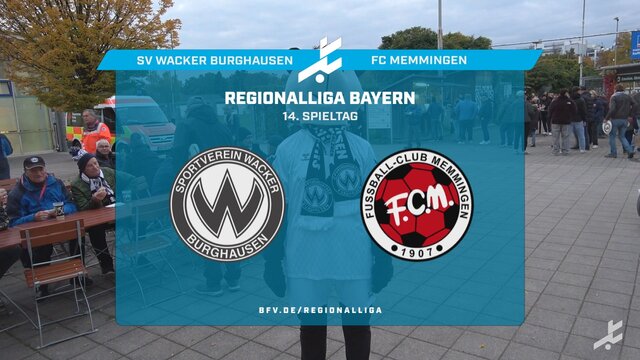 SV Wacker Burghausen - FC Memmingen