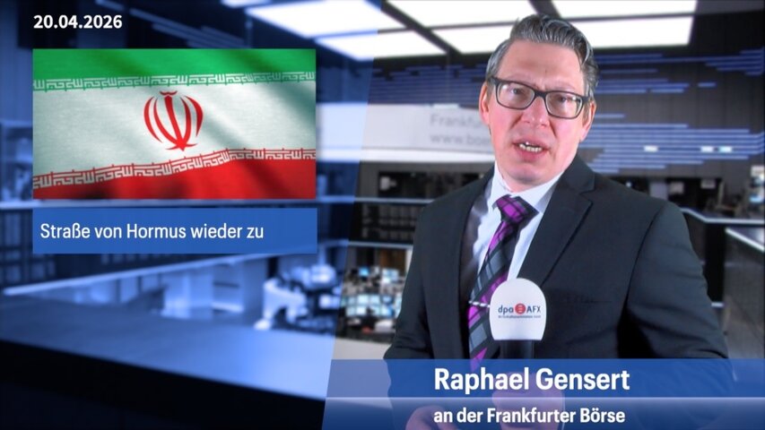 Dax fällt nach neuen Hiobsbotschaften aus Nahost