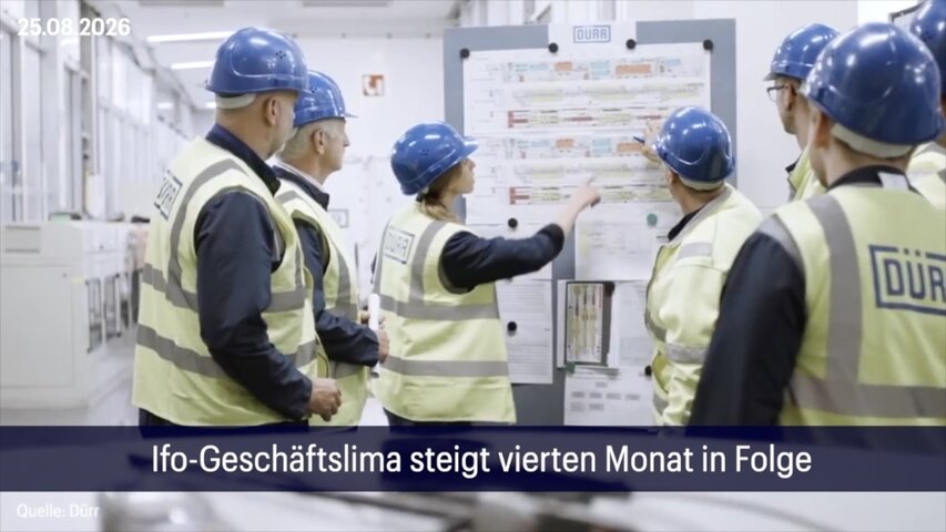 60 Sekunden Wirtschaft am 25.08.2026