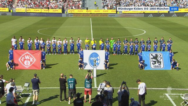 Toto-Pokal-Finale: FC Würzburger Kickers - TSV 1860 München
