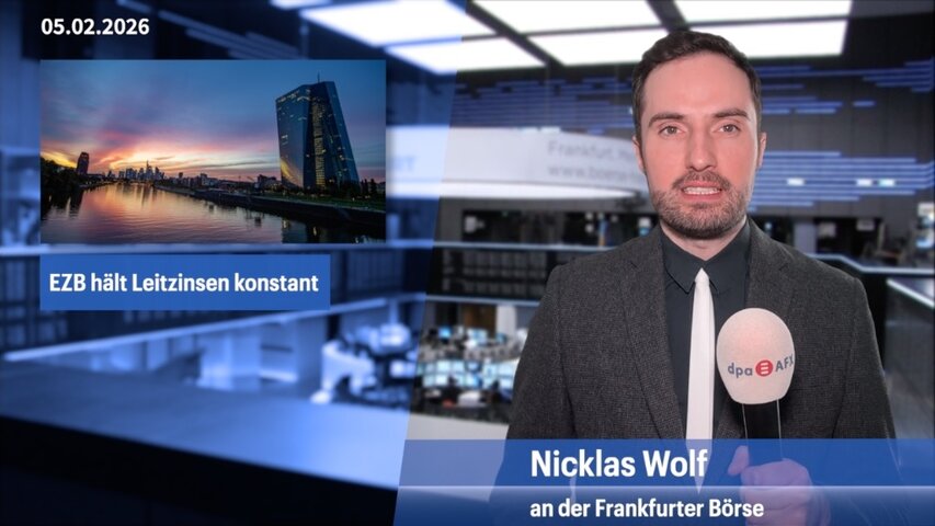 Dax unter Druck - Anleger bleiben nach EZB-Zinsentscheidung nervös