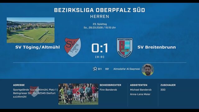 SV Töging - SV Breitenbrunn