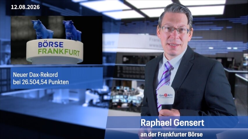 Nächster Dax-Rekord geknackt, höhere Inflation erwartet