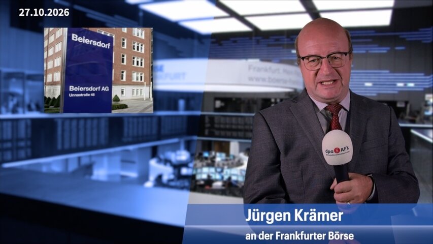 Beiersdorf stärkster Dax-Verlierer nach Quartalszahlen