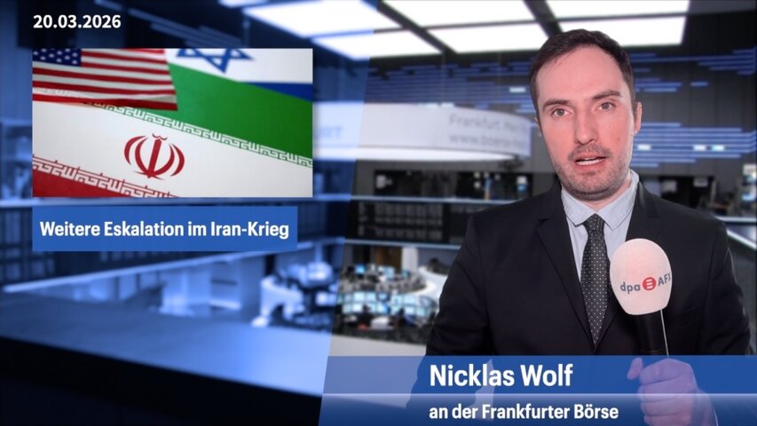 Dax bricht zum großen Verfallstag ein - Furcht vor weiterer Eskalation im Iran