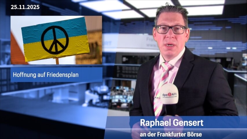 Hoffnung auf Friedensplan, Dax im Minus erwartet, BIP-Daten erscheinen