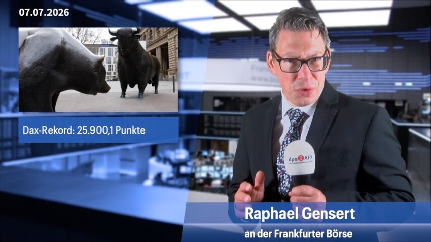 Nächster Dax-Rekord bei 25.900 Punkten, SpaceX ab heute im Nasdaq-100