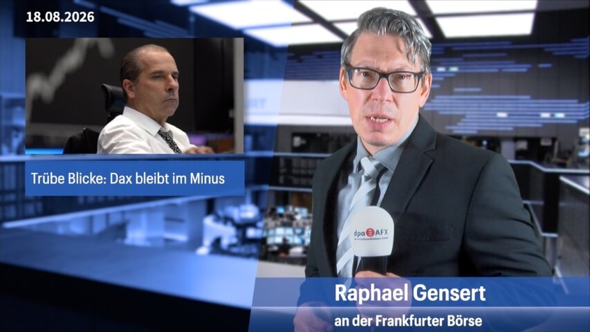 Dax verharrt im Minus, Gewinnmitnahmen bei IT und KI