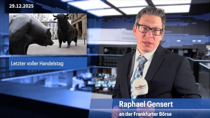 Letzter voller Handelstag vor dem Abschluss, Dax fast unbewegt