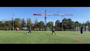 Das 0:2 Tor ESV’s, vorbereitet von Junayd 5, Dardan 2, Filippos 10 und Berkay 9 (Torschütze).