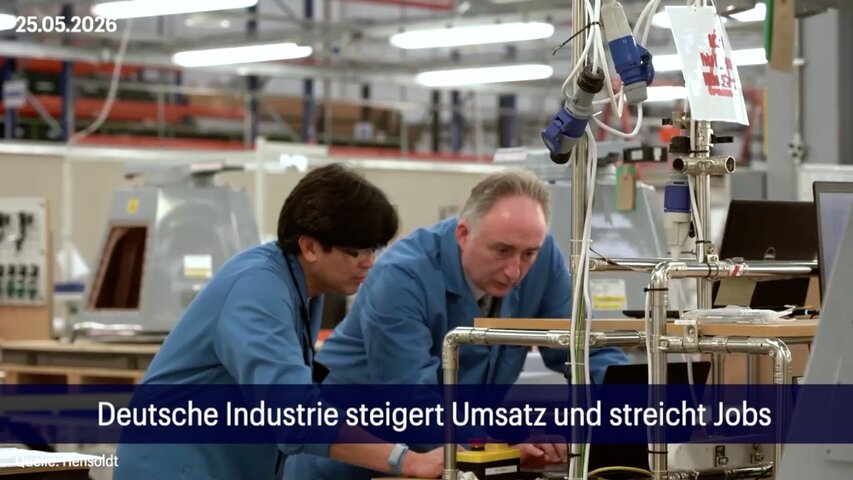 60 Sekunden Wirtschaft am 25.05.2026