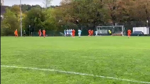 Palivec mit einer Rakete zum 1:0 gegen Schliersee