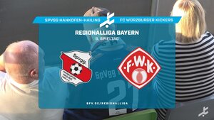 SpVgg Hankofen-Hailing - FC Würzburger Kickers