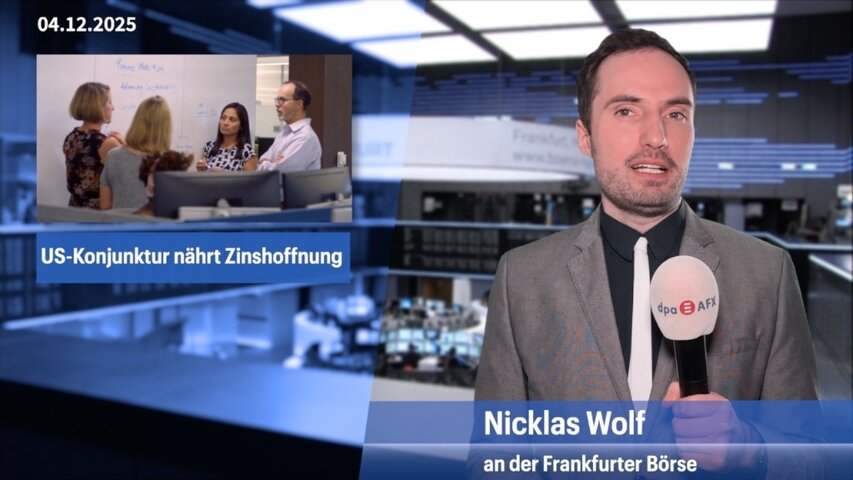 Dax deutlich im Plus - Anleger setzen auf sinkende US-Zinsen