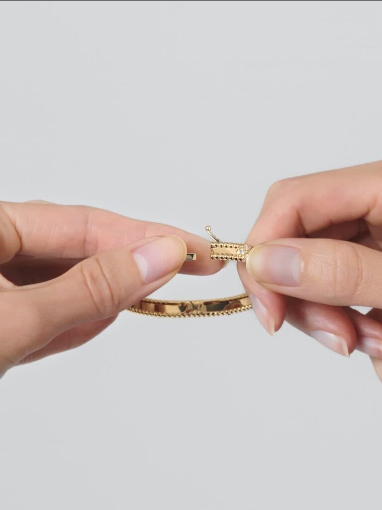 ペルレ スウィートクローバー ブレスレット、スモールモデル 18K