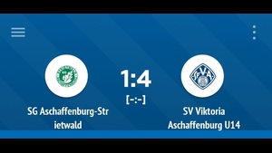 SG Aschaffenburg-Strietwald - SV Viktoria Aschaffenburg U14 
