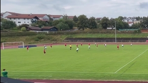 Fabian Niewert Tor aus ca. 30 Meter zum 0:1