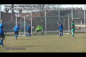 Eintracht Autenried 2 - SpVgg Wiesenbach 2