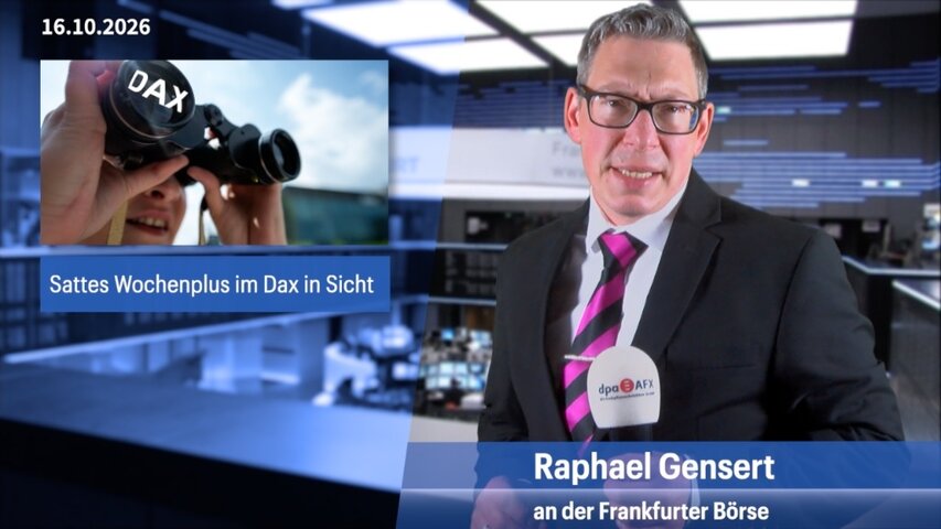 Rückenwind verhilft Dax zu einem satten Wochengewinn