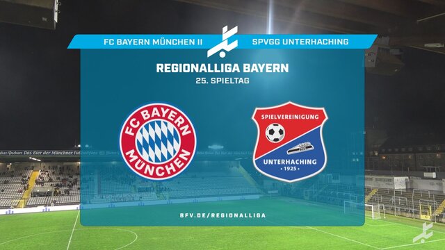 FC Bayern München II - SpVgg Unterhaching