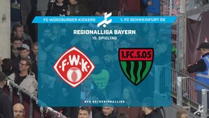 FC Würzburger Kickers - 1. FC Schweinfurt 05