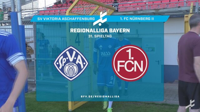 SV Viktoria Aschaffenburg – 1. FC Nürnberg II