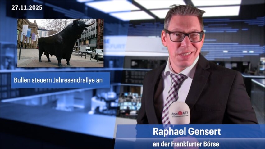 Weitere Gewinne im Dax, Deutsche Börse hat die Nase vorn