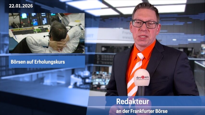 Dax und Dow Jones setzen zur Erholung an