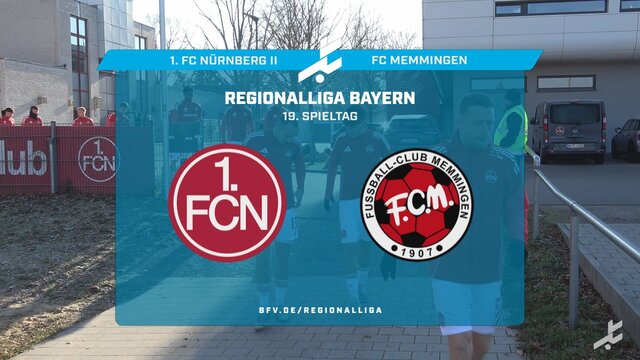 1. FC Nürnberg II - FC Memmingen
