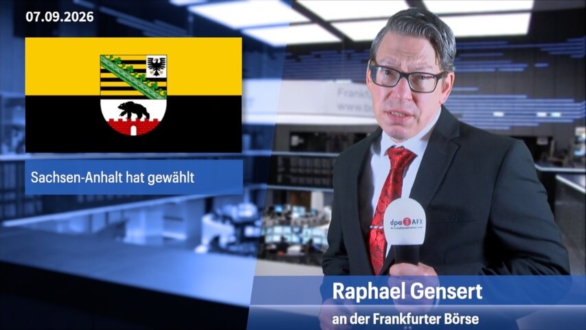 Sachsen-Anhalt-Wahl wohl kaum Einfluss auf Aktienmärkte