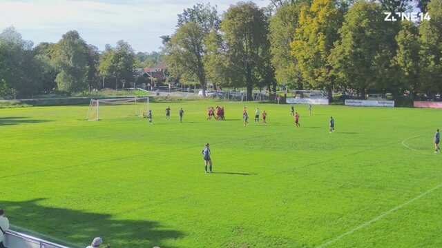 Treffer zum 2-0 durch Heike Socher