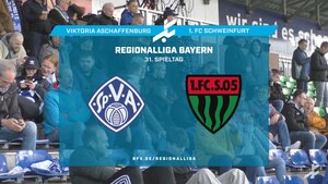 SV Viktoria Aschaffenburg - 1. FC Schweinfurt 1905