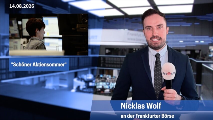 Dax legt auf hohem Niveau wieder zu - Zinssorgen werden noch kleiner