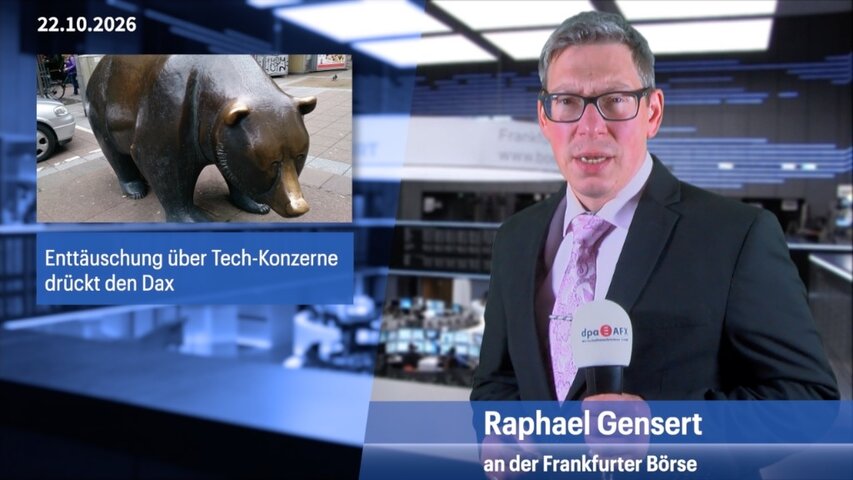 Tech-Aktien geben nach und halten den Dax im Minus