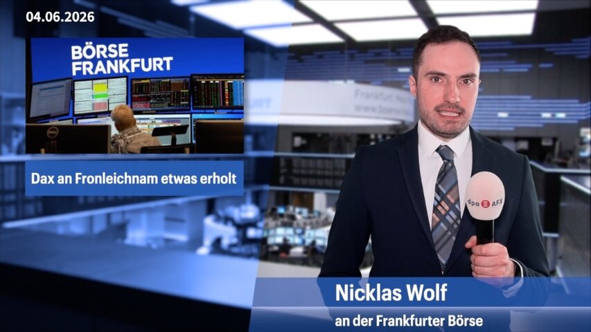 Dax erholt sich an Fronleichnam - KI-Rally stockt aber