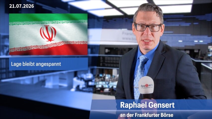 Medienberichte über neue Waffenruhe im Iran, dax mit Verlust erwartet
