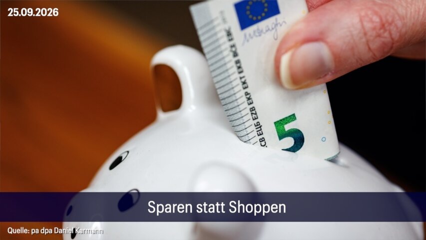 60 Sekunden Wirtschaft am 25.09.2026