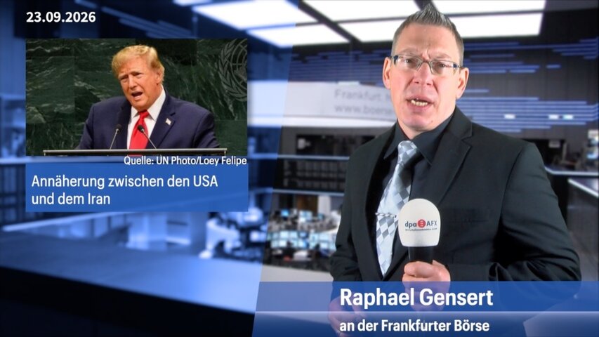 Annäherung zwischen den USA und dem Iran, Dax kaum verändert