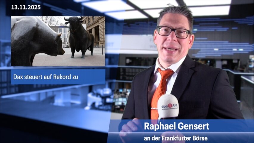 Gute Vorgaben schieben Dax an, Merck an der Dax-Spitze