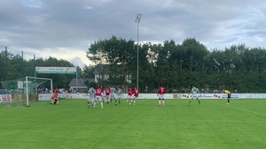 FCG II - DJK II: Das 3:0 durch Wolfgang Schmid
