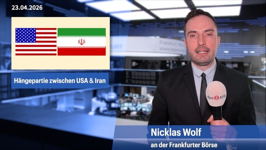 Iran-Krieg drückt Dax weiter nach unten - Nervöser Blick auf SAP