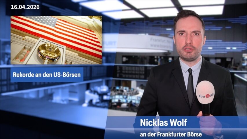 Rekorde an US-Börsen stützen Dax - Anleger hoffen auf Friedensgespräche