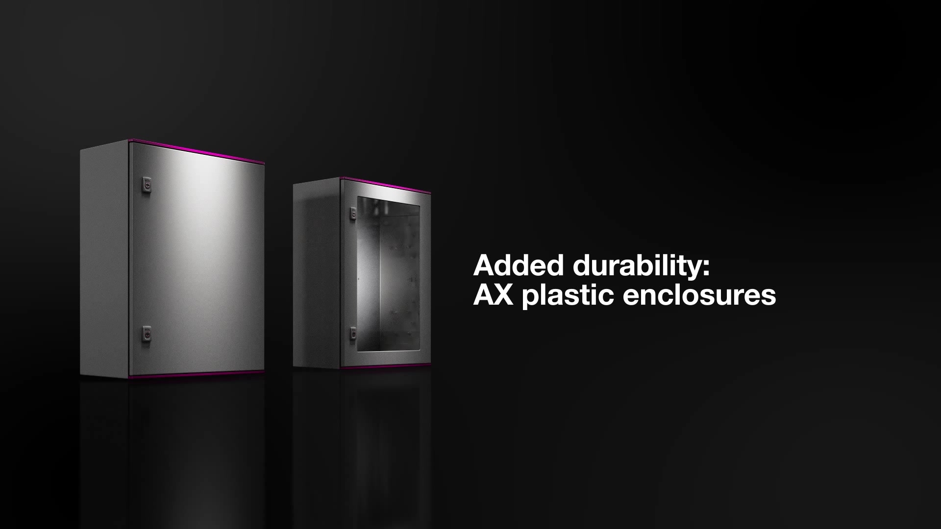 1453000 Plastic enclosures AX without viewing window