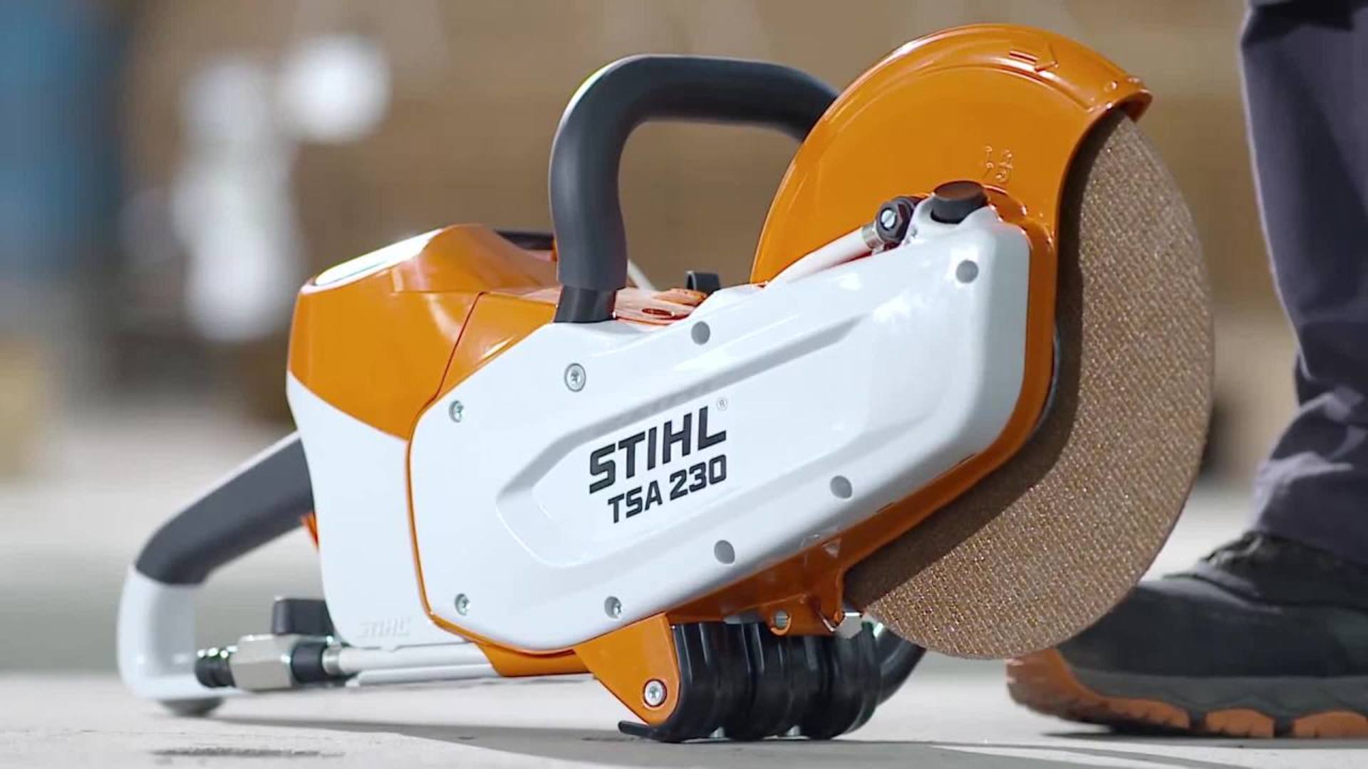 Stihl electric deals cut off saw