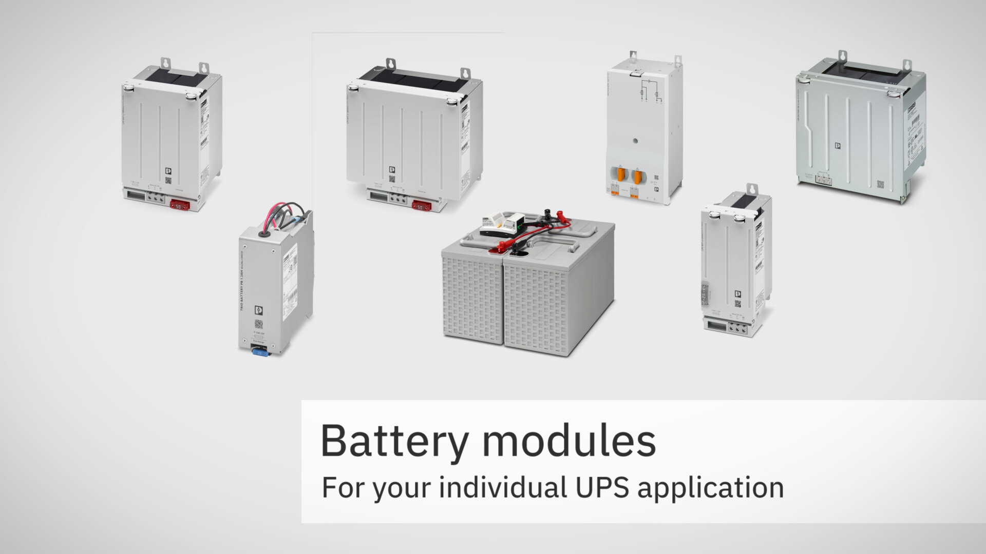 バッテリモジュール | Phoenix Contact