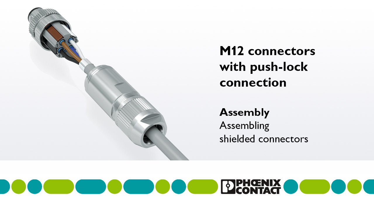 M12 with Push-in technology | Phoenix Contact