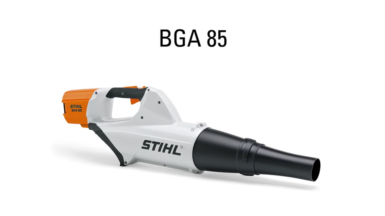 Bga 85 store cordless leaf blower