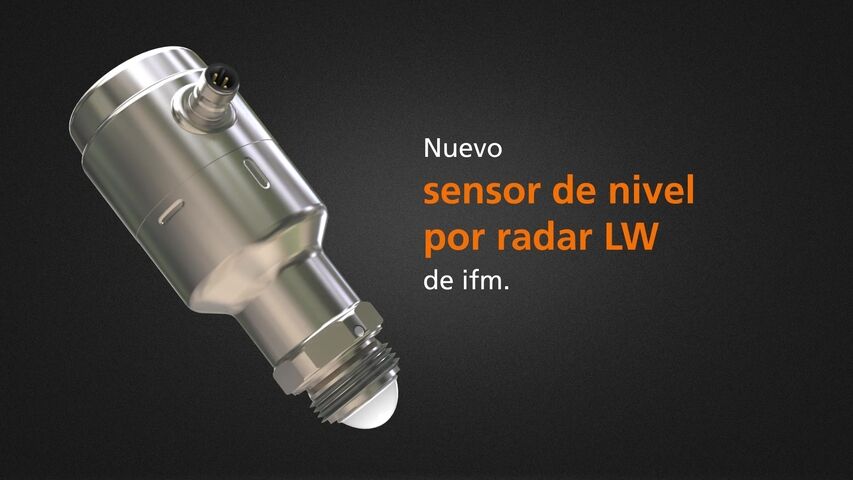 Sensor de nivel por radar: rápido y preciso hasta 10 m -
